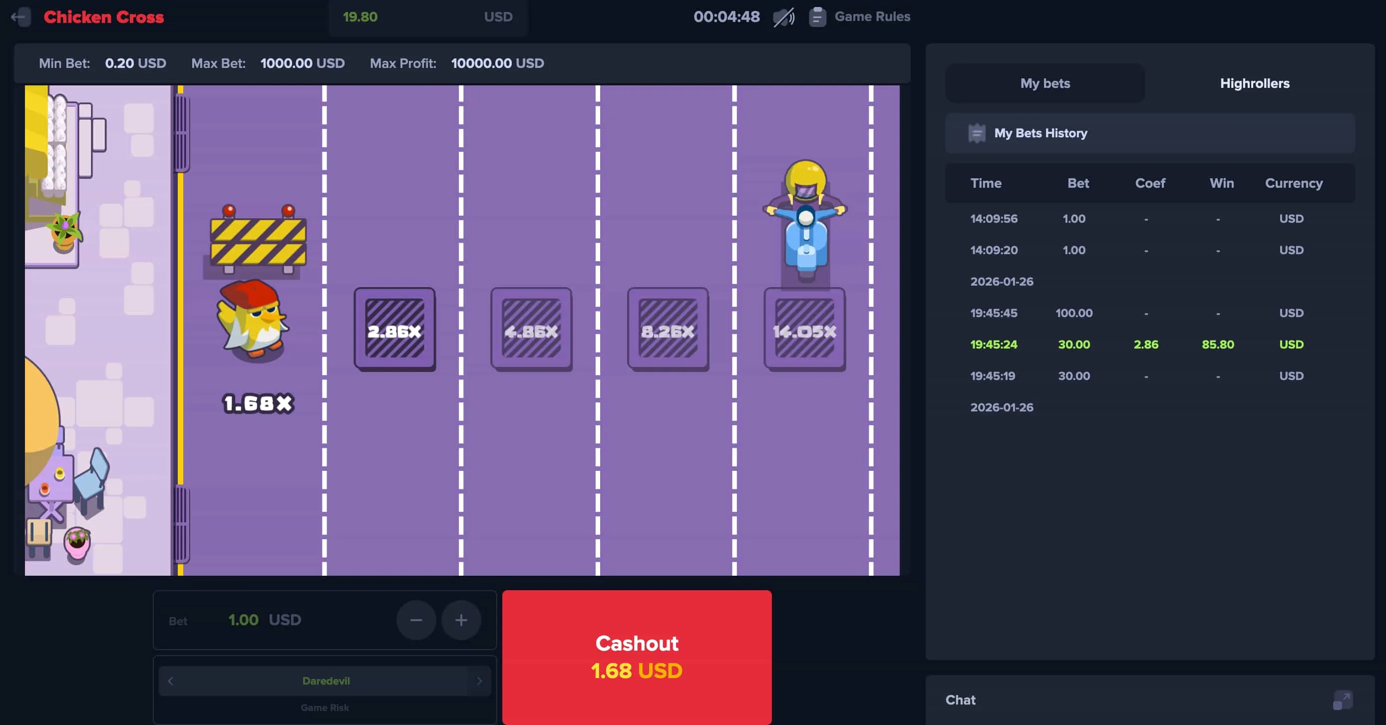 Approches Efficaces pour Chicken Cross Approches Efficaces pour Chicken Cross